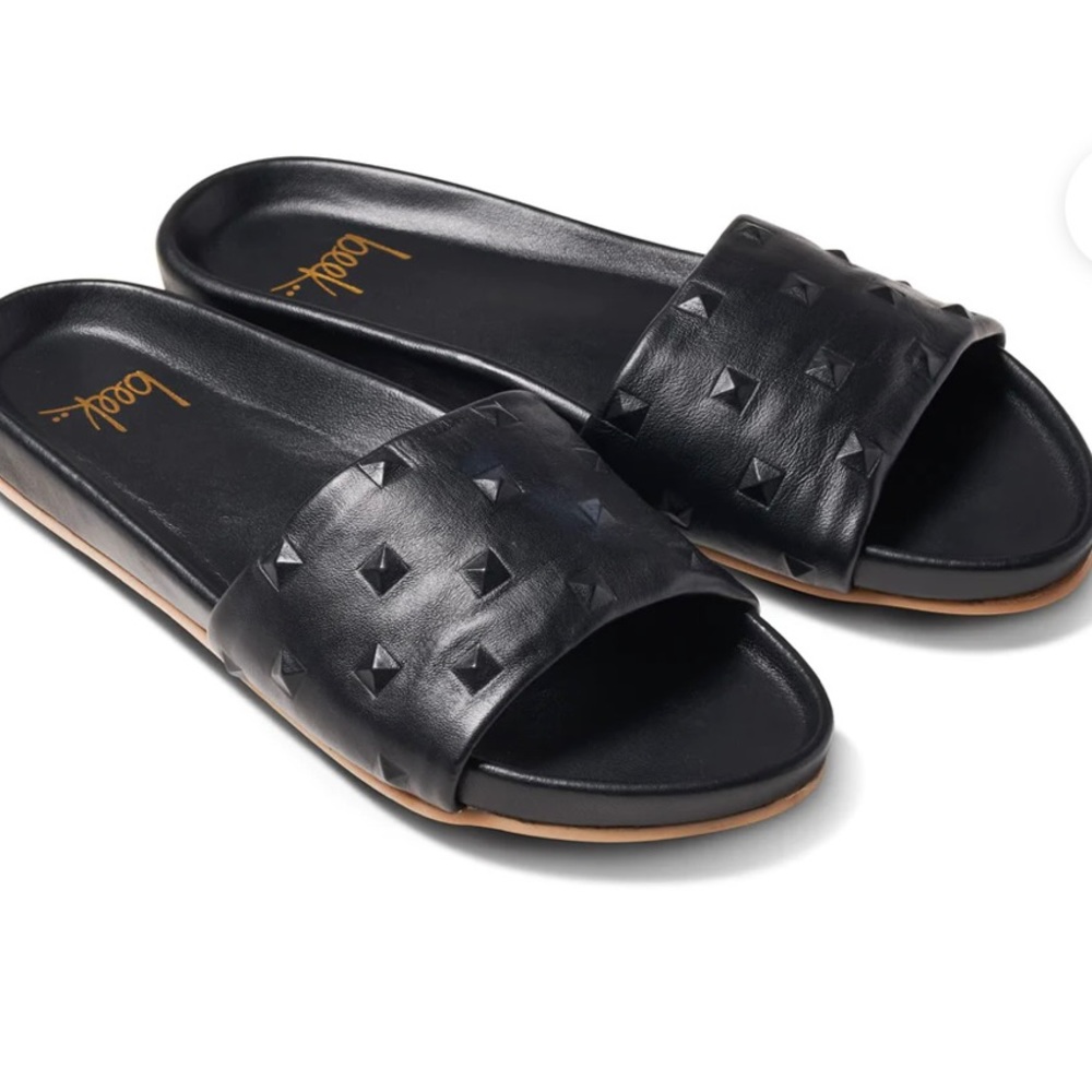 BEEK Gallito Emboss Slide Sandals/ Anthropologie